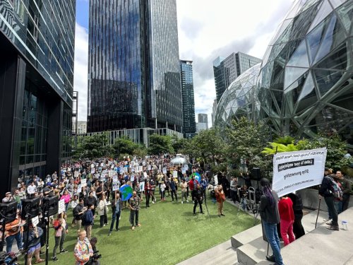 Amazon employees walk out, seeking bolder climate action and end of return-to-office policy