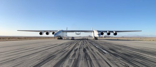 Stratolaunch lands its mammoth airplane early after a flight test that didn’t meet all of its objectives