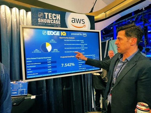 National Hockey League visits Seattle to showcase tech it’s using from Amazon and others