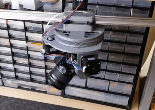 Arduino powered camera slider and pan-tilt camera mount