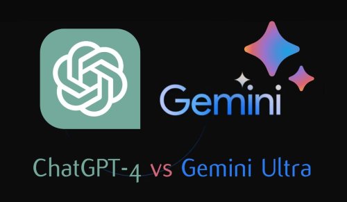 ChatGPT-4 vs Gemini Ultra identical prompt results comparison