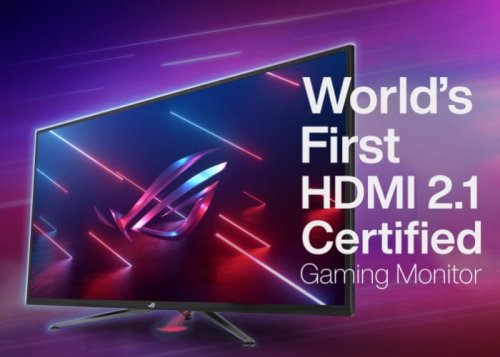 World's first HDMI 2.1 Certified gaming monitors introduced by ASUS