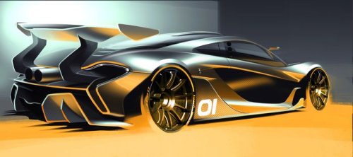 McLaren P1 GTR Concept Teased Ahead Of Pebble Beach Launch