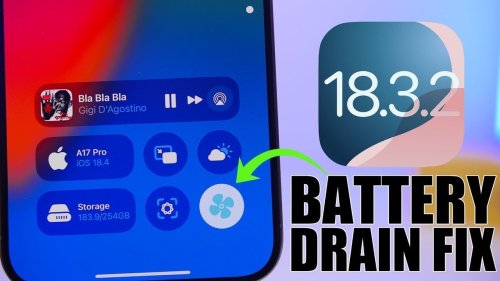 iOS 18.3.2 Battery Drain SOLVED!