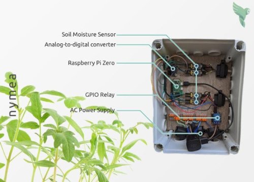 Build an open source smart garden plant watering system without writing any code