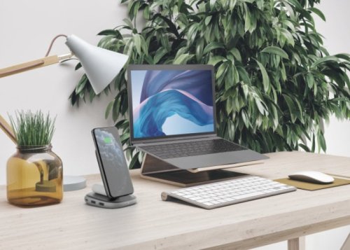 XtremeMac Soluz wireless charger and USB-C hub