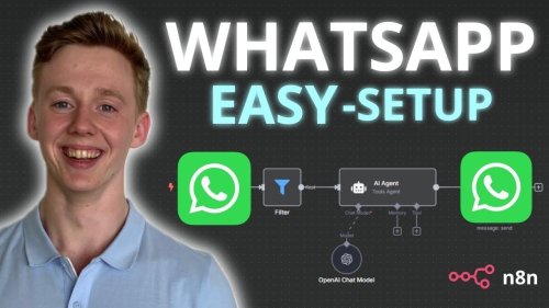 How to Automate & Connect WhatsApp with n8n Without a Business Account