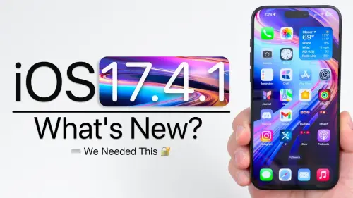 What's new in iOS 17.4.1 (Video)