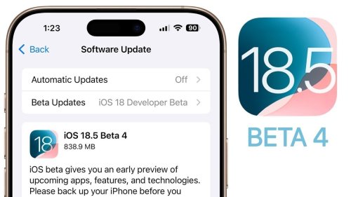 iOS 18.5 Beta 4 Released: New Features Revealed