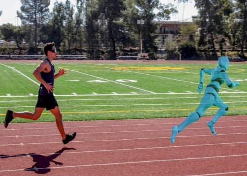 Ghost Pacer virtual holographic pace runner helps push your training