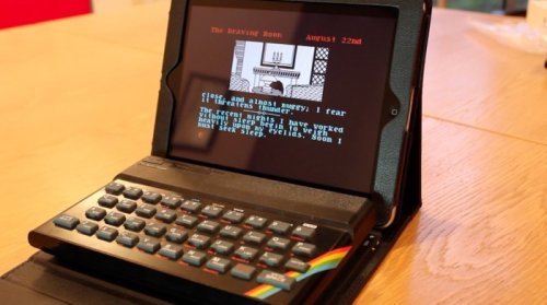 Bluetooth ZX Spectrum iOS Keyboard Launches On Kickstarter (video)