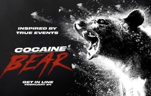 Cocaine Bear dark comedy horror film trailer released by Universal Pictures
