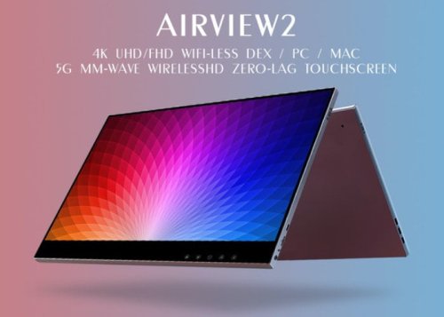 AirView2 touchscreen wireless 4K portable monitor