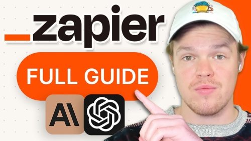 Zapier AI Tutorial for Beginners : Automate Workflows with ChatGPT, Claude & Gemini