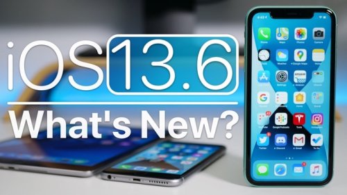 What's new in iOS 13.6 and iPadOS 13.6 (Video)