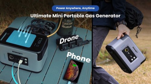 KOWWER P1 versatile portable gas generator from $359