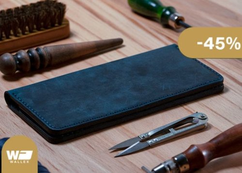Wallex handcrafted wallets that improve with time