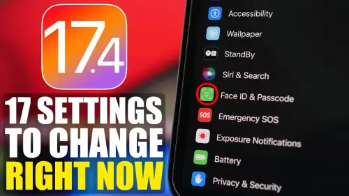 Essential iOS 17.4 Settings to Change on Your iPhone
