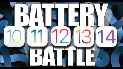 iOS 14 battery life tested against iOS 13, iOS 12, iOS 11 and iOS 10 (Video)