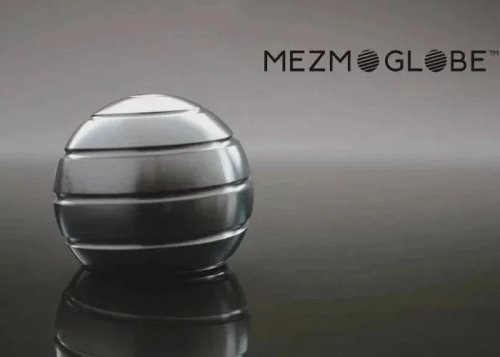Unique optical illusion Mezmoglobe kinetic desk toy