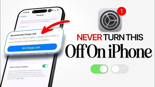 Warning: Turning Off These iPhone Settings Could Be a Big Mistake