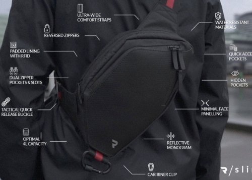 SLINGR minimalist EDC sling bag from $61