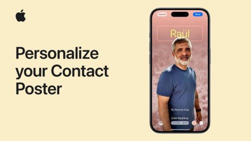 How to personalize your iPhone Contact Poster
