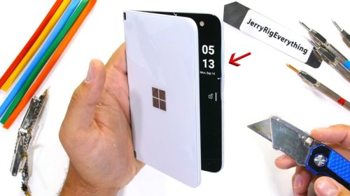 Microsoft Surface Duo gets durability tested (Video)