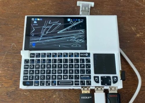 Raspberry Pi handheld computer