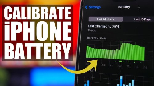 How to Calibrate Your iPhone Battery for Battery Health