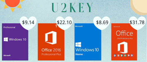 Summer Sales: Windows 10 Pro with $9.14 and Office 2016 Pro with $22.10