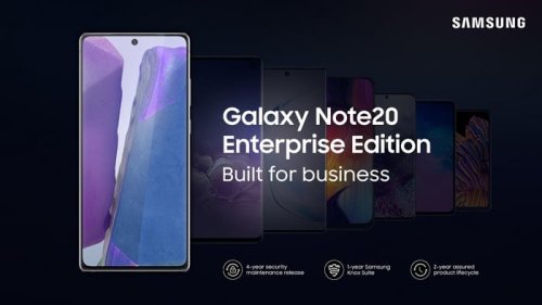 Samsung Galaxy Note 20 Enterprise Edition announced