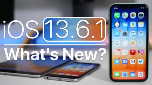What's new in iOS 13.6.1 and iPadOS 13.6.1