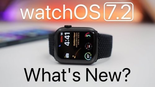 What's new in Apple's watchOS 7.2 (Video)