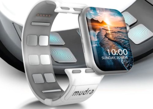 Mudra Band gesture control Apple Watch Band
