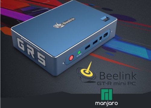 Beelink GT-R Manjaro Linux AMD Ryzen mini PC soon launching