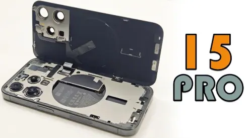 iPhone 15 Pro gets taken apart (Video)