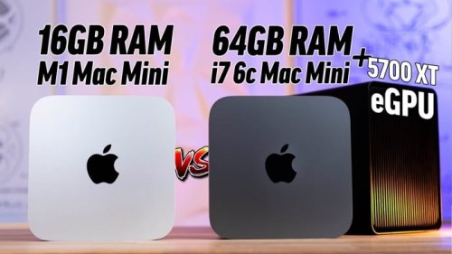 Apple M1 Mac Mini vs Intel i7 Mac Mini (Video)