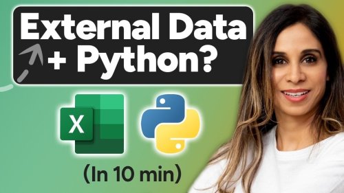 Python in Excel The Smarter Way to Use External Data