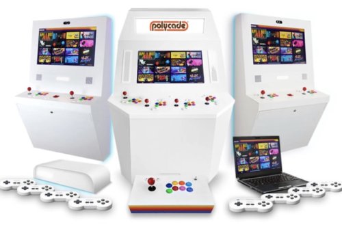 Polycade modular arcade cabinet gaming platform