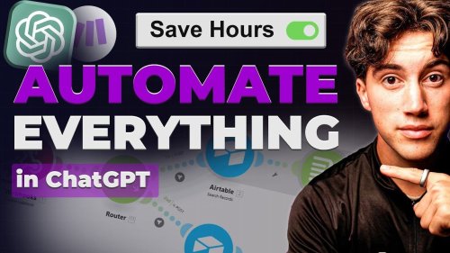 Automate Anything with ChatGPT and Make to Simplify Your Life | Flipboard