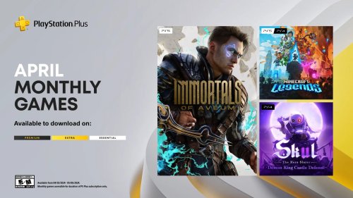 PlayStation Plus Monthly Games lineup for April 2024 announced