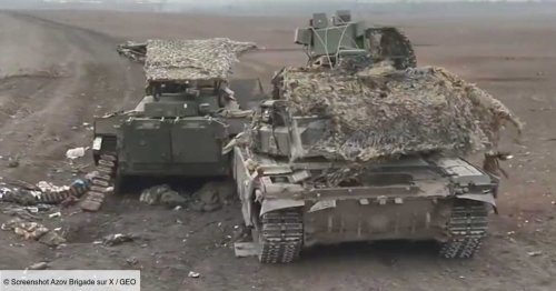 L'Ukraine a capturé un char T-72 russe "bricolé", une prise décisive dans la guerre d'information