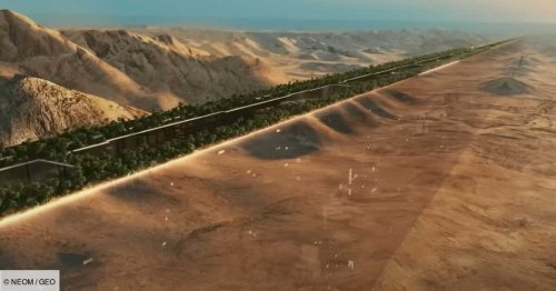 Arabie saoudite : une vidéo montre les progrès de la construction de "The Line", gratte-ciel de 170 km de long