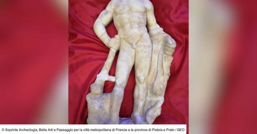 Hercule et le taureau: un étudiant déterre une œuvre antique exceptionnelle qui captive les archéologues en Italie