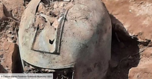 En Croatie, des archéologues exhument un rare casque de guerrier vieux de 2 500 ans