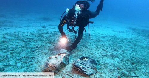 De rares artefacts en obsidienne découverts au large de Capri intriguent très fortement les archéologues