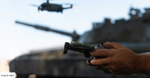 À Koursk, des drones russes patiemment immobilisés au sol, prêts à fondre sur les convois ukrainiens