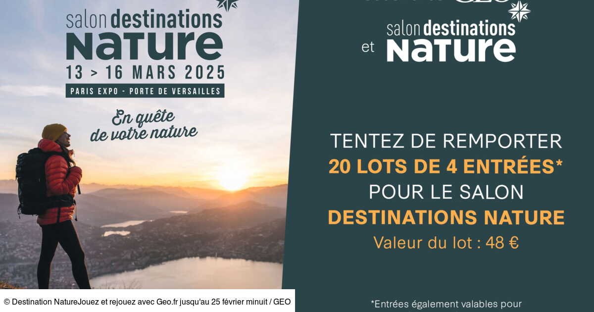 Destination Nature : remportez 20 lots de 4 entrées pour le salon