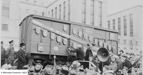 L'histoire étonnante du "Merci Train", utilisé par la France pour envoyer 52000 cadeaux à l'Amérique après la Seconde Guerre mondiale